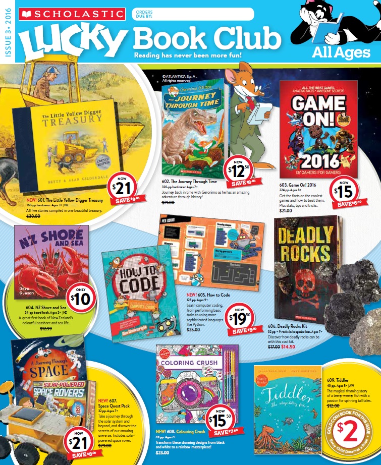 Book Club Scholastic New Zealand